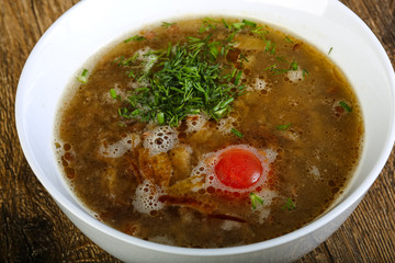 Minestrone soup