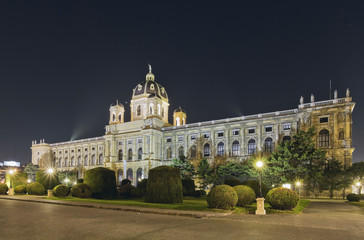  Maria Theresa Square.Arts and history museum Kunsthistorisches Museum Vienna, Austria.