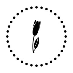 vector icon of flower