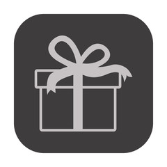 vector icon of gift box