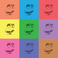 vector icon of International Women's Day