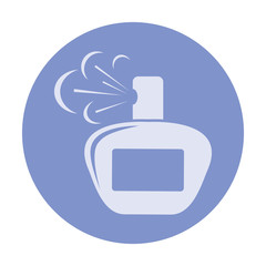 vector icon of perfume