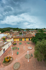 View of Trinidad, Cuba from up