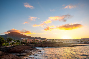Obraz premium Los Christianos coastline