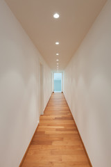 corridor of a modern building