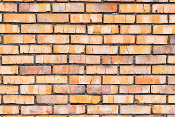 Brick texture with scratches and cracks
