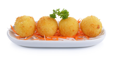  fried cheese balls
