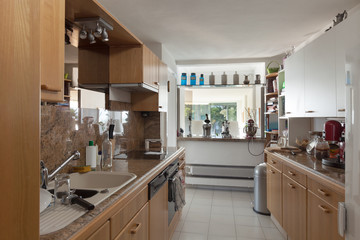 domestic kitchen of a house