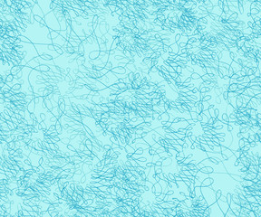 Abstract hand drawn calligraphic background