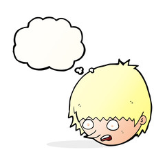 cartoon stressed face with speech bubble