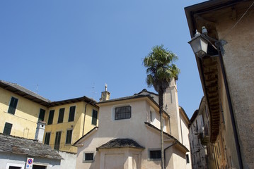 Fototapeta na wymiar Orta San Giulio, Piemonte, Italia