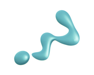 Nail polish isolated on white 