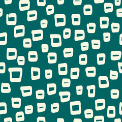 Vector seamless wallpaper pattern background. Hand drawn abstrac