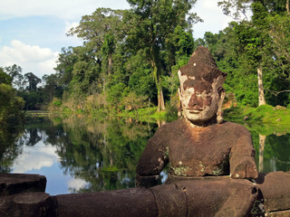 Statue, Preah Khan, Angkor