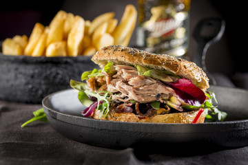 Pulled Porc Burger