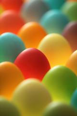 Easter eggs background