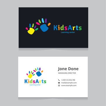 Kids Logo,vector Logo Template