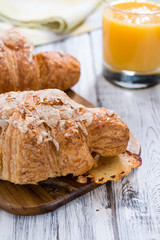 Homemade Ham and Cheese Croissant