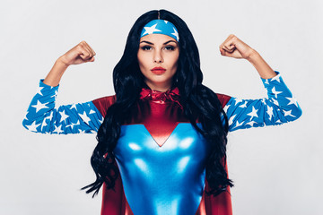 She has plenty of strength. 
