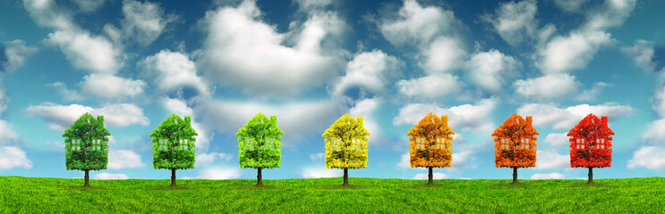 house tree ecology, maison écologie