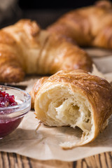 Fresh baked Croissants