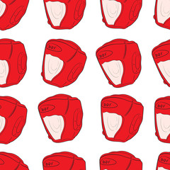 Seamless boxing caps