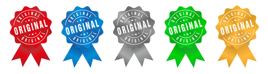 Vector Original Badge Ribbon