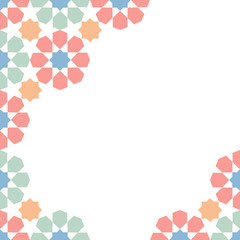 moroccan mosaic template