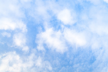 blue sky with clouds
