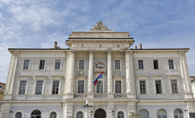 Piran Town Hall in Slovenia