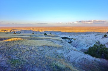 Badlands National Park in South Dakota, USA