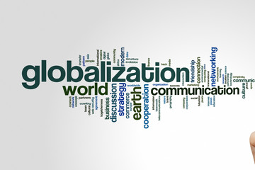 Globalization word cloud