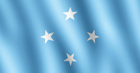 Flag of Somalia waving in the wind