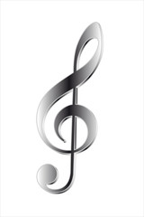 Notenschl&uuml;ssel - D