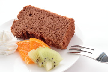 手作りチョコシフォン