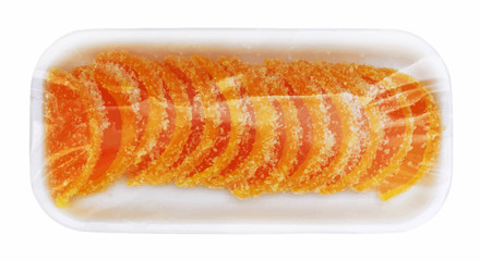 fruit jelly in vacuum pack