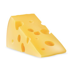 Piece of cheese for your design