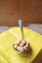 Soybeans and tofu