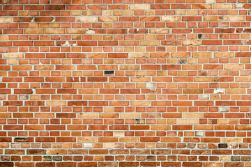 Strukturierte Backsteinmauer 