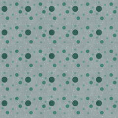 Green Polka Dot  Abstract Design Tile Pattern Repeat Background