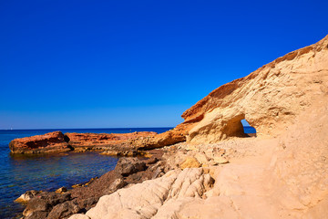 Javea Xabia Cala Blanca beach in Alicante Spain