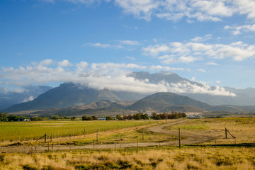 Fototapeta na wymiar Cape Town Scenic Mountains