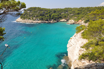 Menorca island view