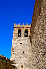 Moscardon church in Sierra Albarracin of Teruel