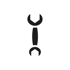 Simple hand saw isolated symbol. Tools carpenter, repairmen. Sawing. Black icon on white background, minimal design.
