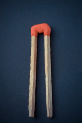 match with filter effect retro vintage style