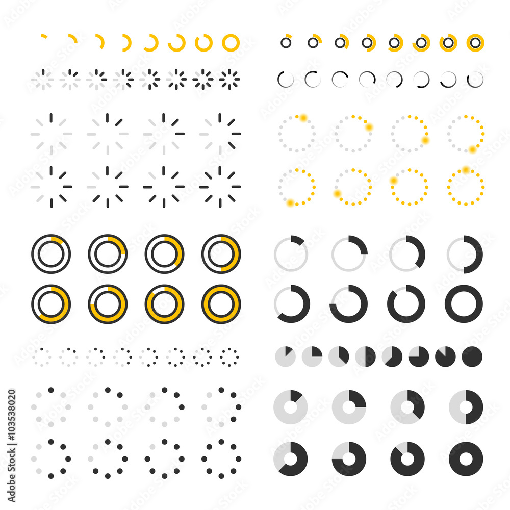 Poster different hand-drawn doodle elements pattern. abstract seamless