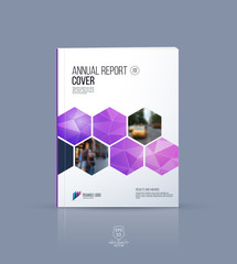 Brochure template layout, cover design annual report, magazine,