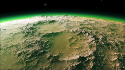 Procedural generated image of Moon 