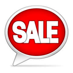 Speech Bubble Sale Announcement